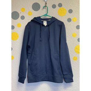 NWT New Blue Men Adidas Blue Hoodie Sweatshirt